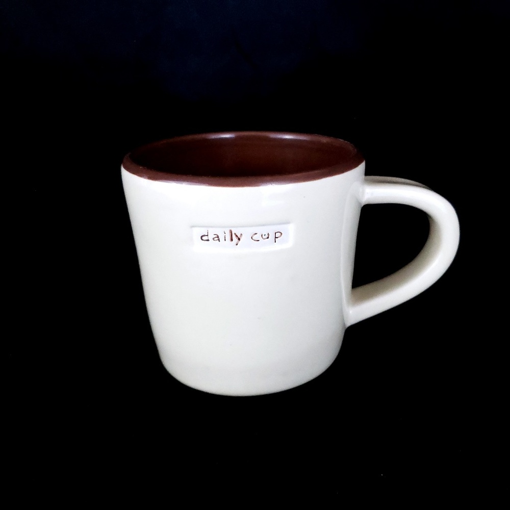 Starbucks 2009 Coffee Cup Mug " Daily Cup " 12oz